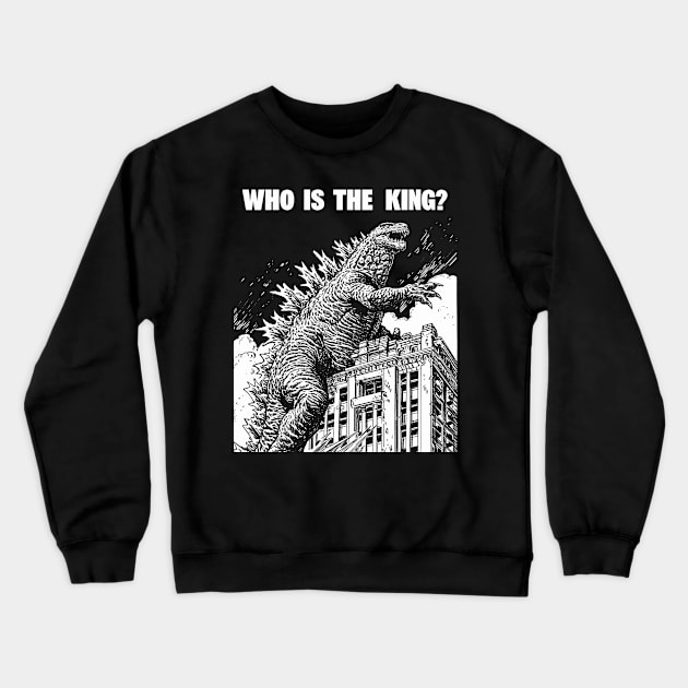 Kaiju King Crewneck Sweatshirt by geekmethat